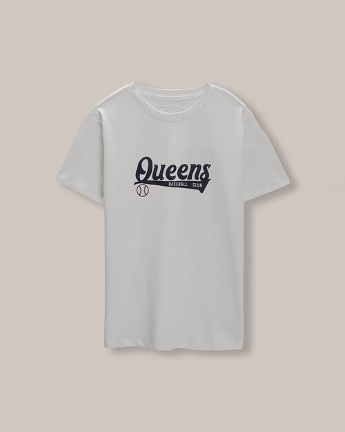 Playera Blanca Estampada